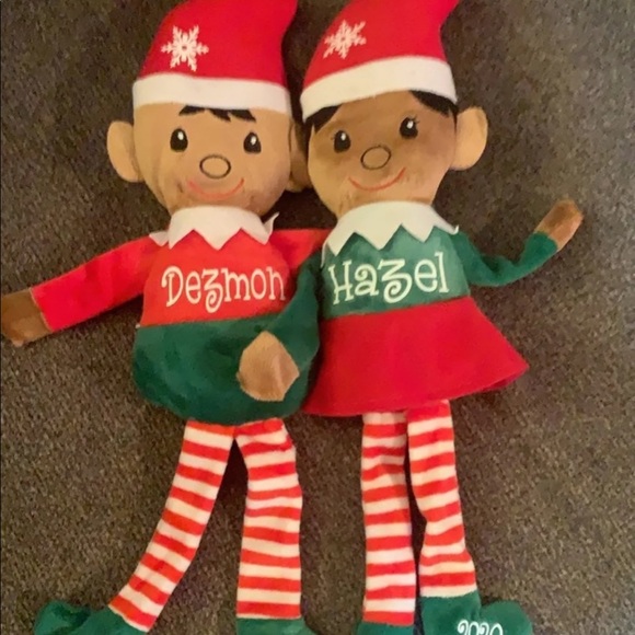 Personalized plush elves - Picture 1 of 2